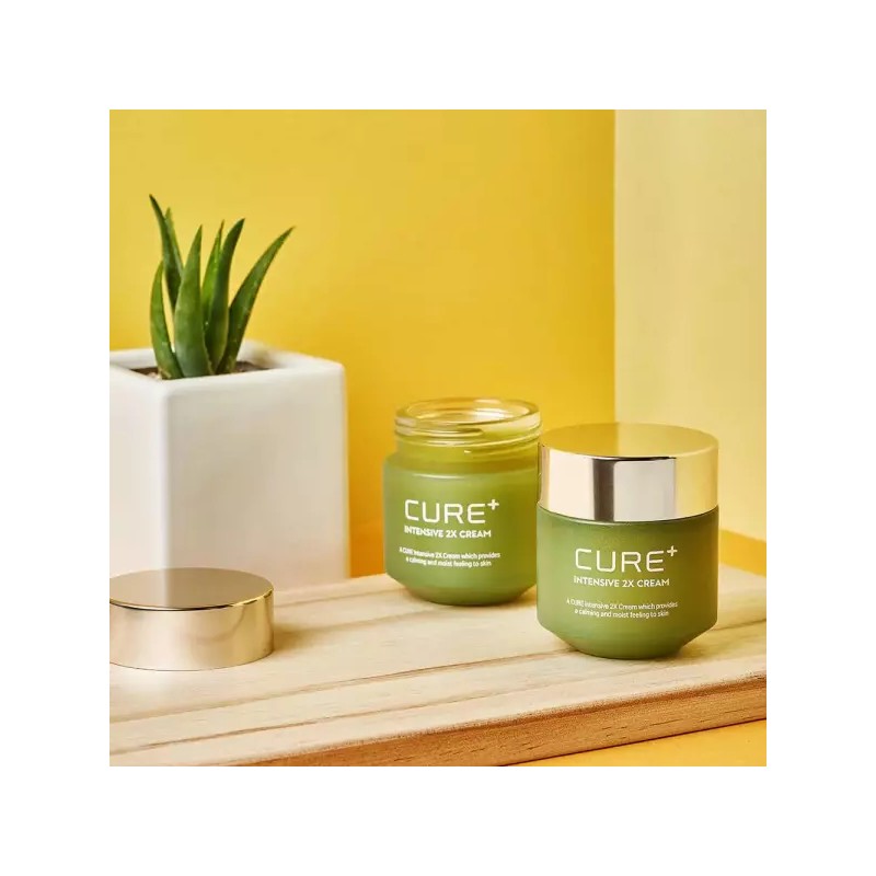 Kim Jeong-mun Aloe 김정문알로에 큐어 인텐시브 2x크림 50g 2개 Kim