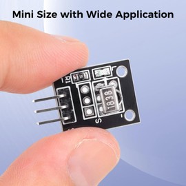 3pin KY-022 Universal IR Infrared Sensor Receiver Module TL1838 VS1838B 1838 Compatible for Arduino UNO R3 DIY Programming Smart Robot Car Starter Kit - 8PCS