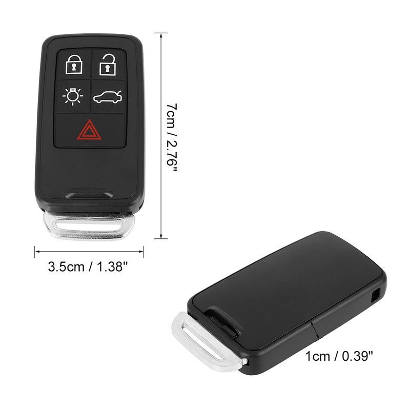 X AUTOHAUX Car Keyless Remote Key Fob Shell Case PG788A