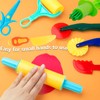 Playdough Tool Kit,9 Pcs Basic Play Dough Tools Starter Set