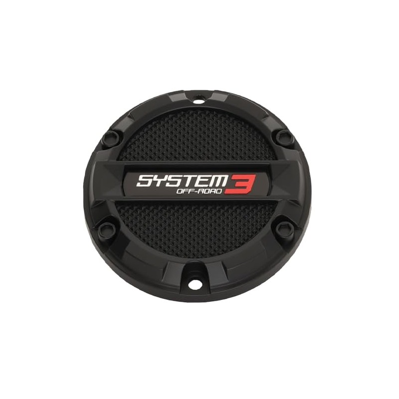 System 3 SB-8 Center Wheel Cap Flat 6x5.5 - Matte