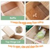 JSLZF Bird Nest, Parakeet Nest Box, Bird Breeding Box with