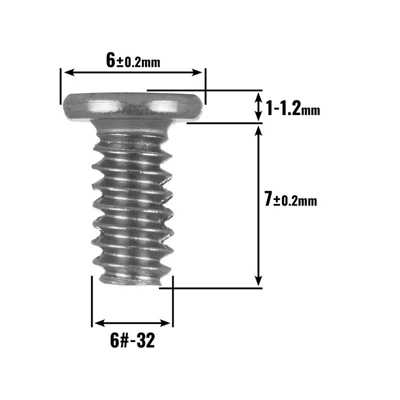 Poppstar Hard Drive Screws for 3.5 Inch Hard Drives No.
