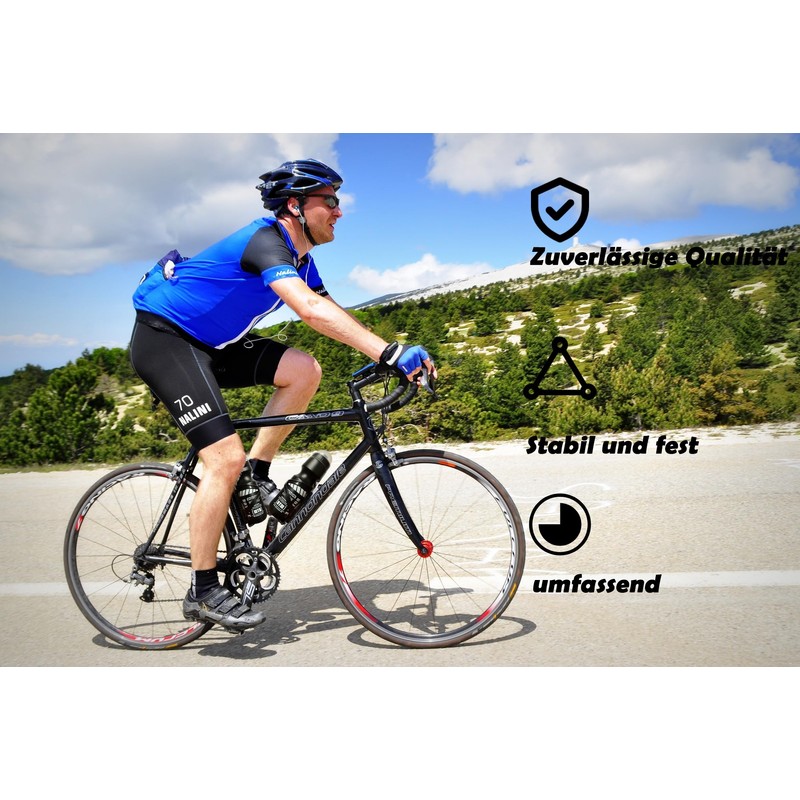 DawlQawwi Bicycle Bottle Holder, Bicycle Water Bottle with Holder, Bicycle