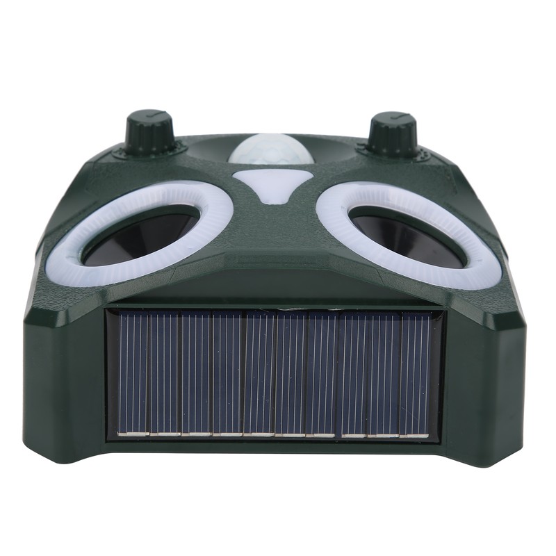 MultiFunctional Solar Ultrasonic Animal Repeller Outdoor Mouse Bird Repeller Device