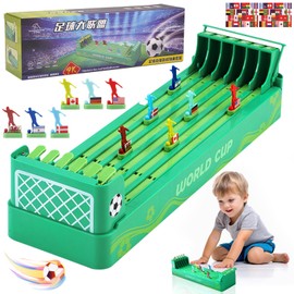GAROMIA Football Game Electric Table Football Table Games Football Board Games Tabletop Football Game Table Football Balls Tabletop Games for Family Game Adults Children