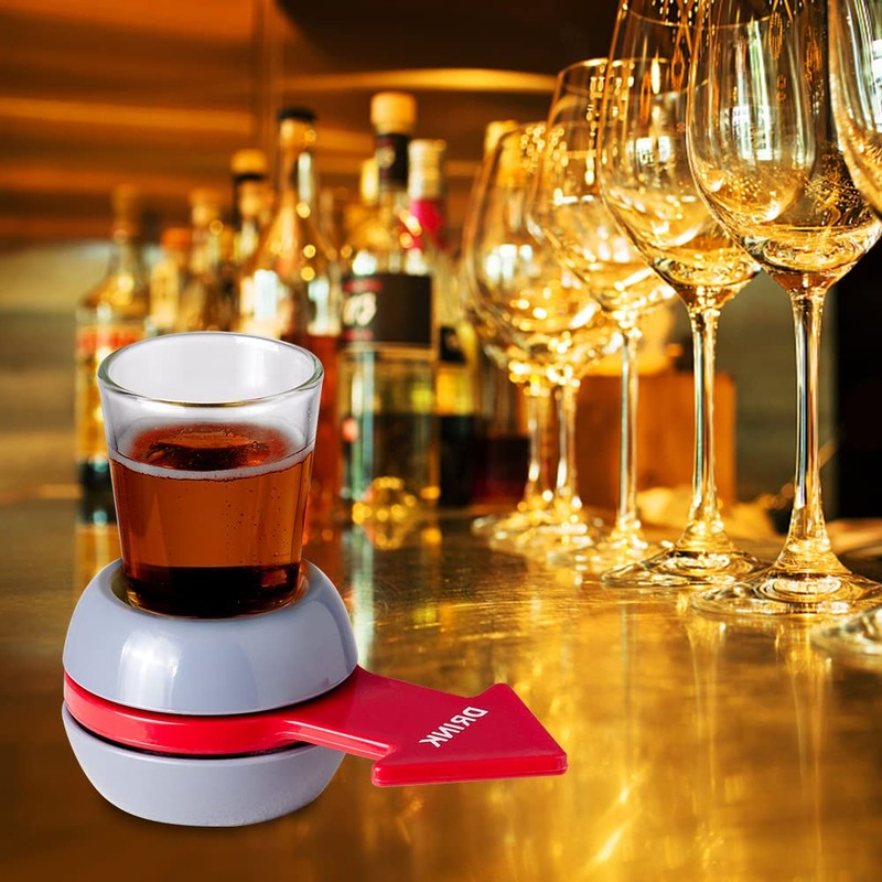 CRETVIS Shot Spinner Spin The Shot Fun Drinking Game Spin