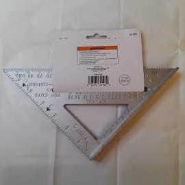 PITTSBURGH 4-IN-1 RAFTER SQUARE - 10" x 7.25" x 7.25" - NEW - MADE FROM ALUMINUM