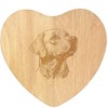 'Labrador Retriever ' Wooden Heart Shaped Chopping/Cutting Board (WB00085233)