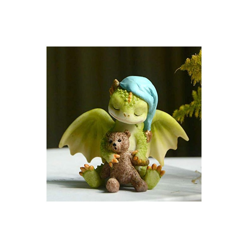 Gemmia Miniature Fairy Garden Dragon Figurine From My Heart
