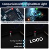 Never Fade HD LED Door Light Logo Projector Compatible with