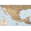 24"x36" Gallery Poster, cia map of Mexico 1997