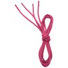 VSUDO 90cm Waxed Pink Shoe Laces, 2.5mm Thin Round Laces