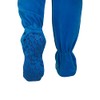 Footed Pajamas - Brilliant Blue Infant Hoodie Fleece One Piece