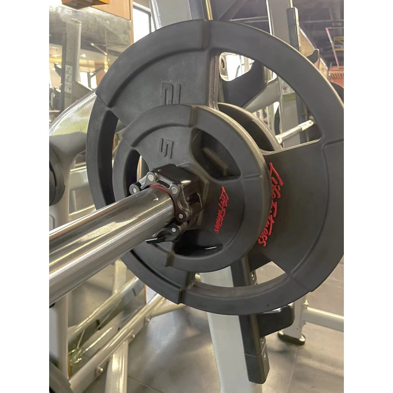VMFTS 2 inch Olympic Barbell Clamps with Magnets Double Lock