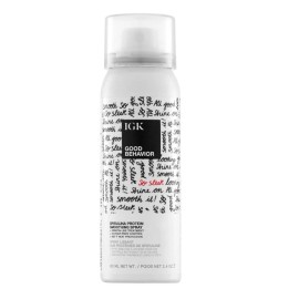 IGK - Good Behavior Spirulina Protein Smoothing - Travel Spray 2.4 oz - 2 Pack
