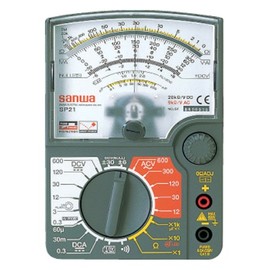 SANWA SP21-P Analog Multi Tester, Blister Pack