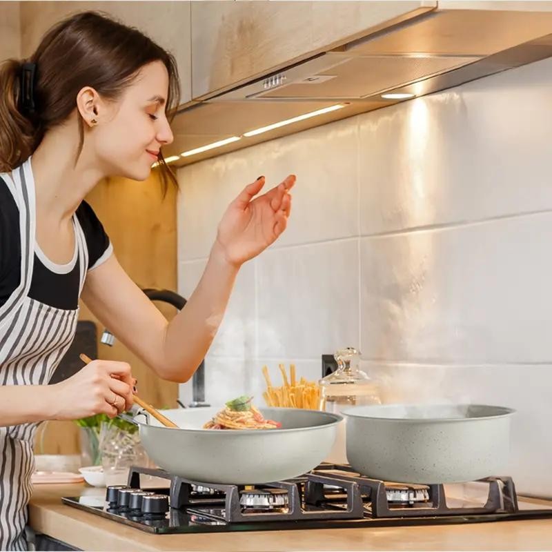 【Black Friday】12 Pcs Pots and Pans Set Nonstick - Kitchen