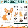 Hotop 36 Pads Cute Dog Sticky Notes Dog Notepads Bulk