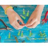 Mini Skater Suede Faux Leather Tassels for Jewelry Making 100Pcs