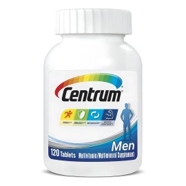 Centrum Men Americano 120 Multivitaminas #1 Para Hombre Sabor Sin Sabor
