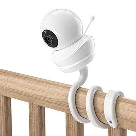 HOLACA Flexible Mount Crib Mount for Babysense Video Baby Monitor - Twist Versatile Mounting Kit for Babysense Monitor