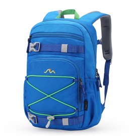 MOUNTAINTOP Children's Backpack Girls Boys School Backpack School Bag for School Hiking 15L 25 x 14 x 41 cm, 15L-Blue, Rucksack