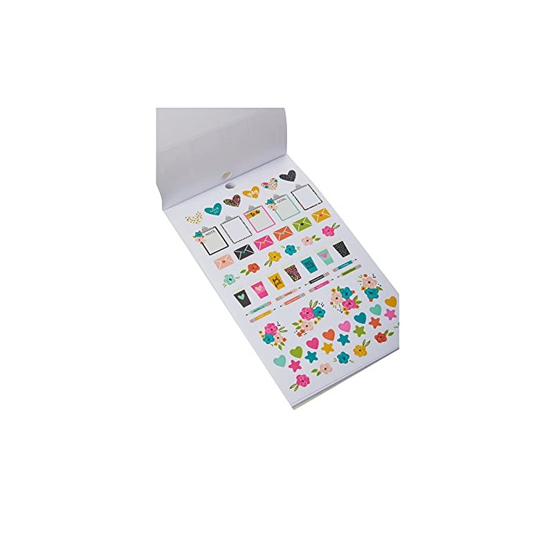 Simple Stories 7956 Carpe Diem Good Vibes Mini Stickers, Multi-Colour