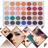 Beauty Glazed Eyeshadow Palette and Makeup Brushes, Matte Shimmer Eye