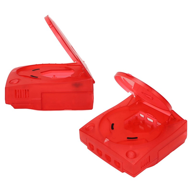 For SEGA Dreamcast DC Translucent Case Retro Video Game Console