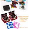Global Tronics Scratch Art 200 Sheets with 10 Stencils 2
