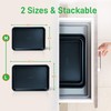 NutriChef Non-Stick Cookie Sheet Baking Pans, 2-Piece Oven Baking Trays