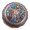 Vintage Music Box with 12 Constellations Rotating Goddess Twinkling LED