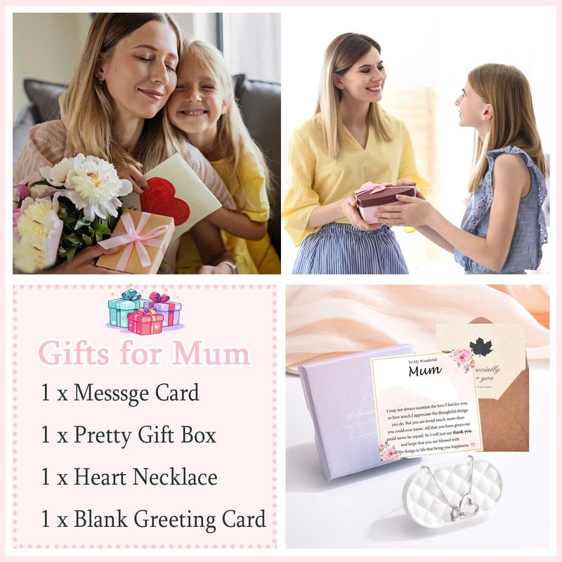 EYQV Mothers Day Gifts for Mum, Mum Gifts from Son