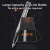ABEETE Self-Inking Fountain Pen Set, Auto Ink Refill No Cartridges