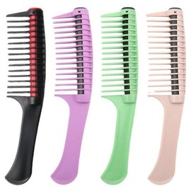 Dyeing Comb Roller Hair Salon Dyeing Dyeing Roller Dyeing Comb Self Dyeing Self Hair Salon Hair Comb Roll Comb hair comb purple