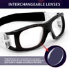 LADYPONYCSC Basketball Games/Practices Safety Glasses with Anti-Slip Strap | Anti-Fog