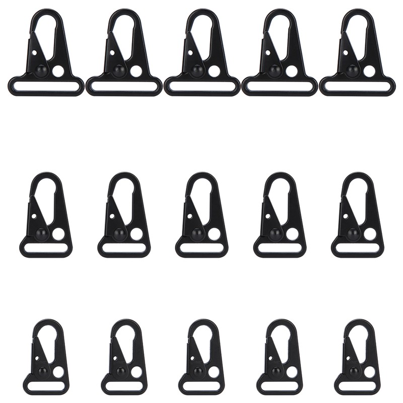 15Pcs Outdoor Backpack Clips Enlarged Mouth Hooks Key Chain Hanging