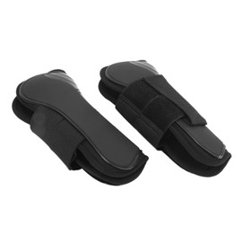 Bota de Pierna de Caballo, 4 Piezas Botas de Pierna Delantera Y Trasera Botas de Tendón de Caballo Protector de Pierna Ajustable Protector Equipo de Equitación(Pierna delantera (M))