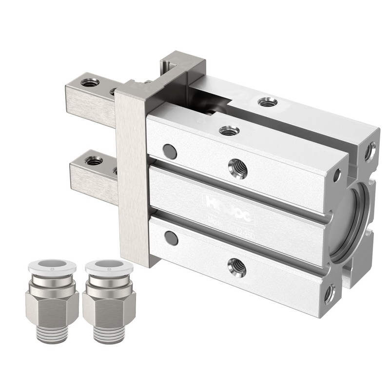 HNJPC Pneumatic finger cylinder small parallel grippers pneumatic fixture MHZ2-16D