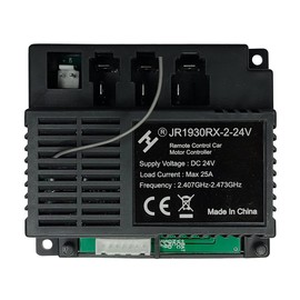 JR1930RX-2-24V Control Box Receiver Match 2.4G Bluetooth Remote Control, Mainboard Motherboad Accessories Kids Powered Wheel Circuit Board Children Electric Ride On Car Replacement Parts