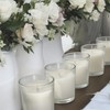 Stonebriar 12 Hour Long Burning Unscented Wax Filled Votive Holders,