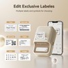 NIIMBOT B21 Label Maker Machine,Bluetooth Barcode Label Printer Printing Size