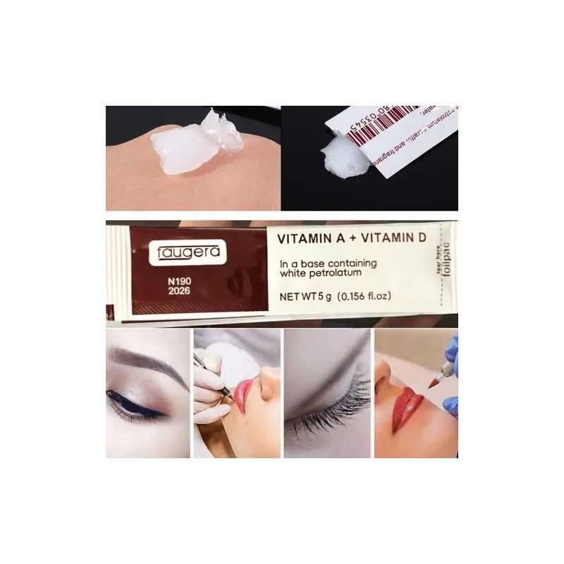 T Tcrema Hidratante Tatuaje Vitamina A Y D Microblading 120pz