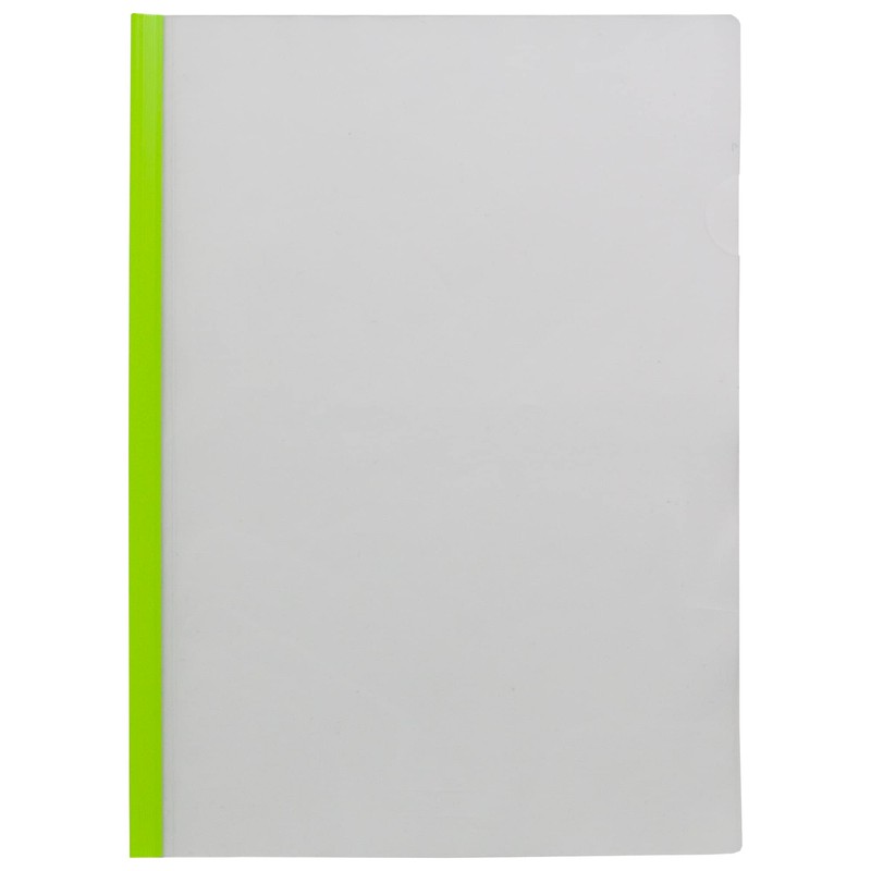 eco-eco A4 50% Recycled Bag 5 Easy Slide Files, Coloured