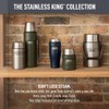 Thermos inoxidable Rey 16-Ounce Travel Tumbler, Metálico, 16 oz