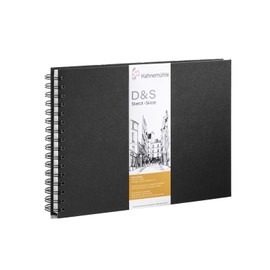 Sketch book 140gsm natural white A4 80pages Spiral bounded