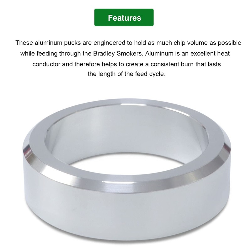 Bisquette Savers for Bradley Smoker Upgrade Version Aluminum Wood Spacer