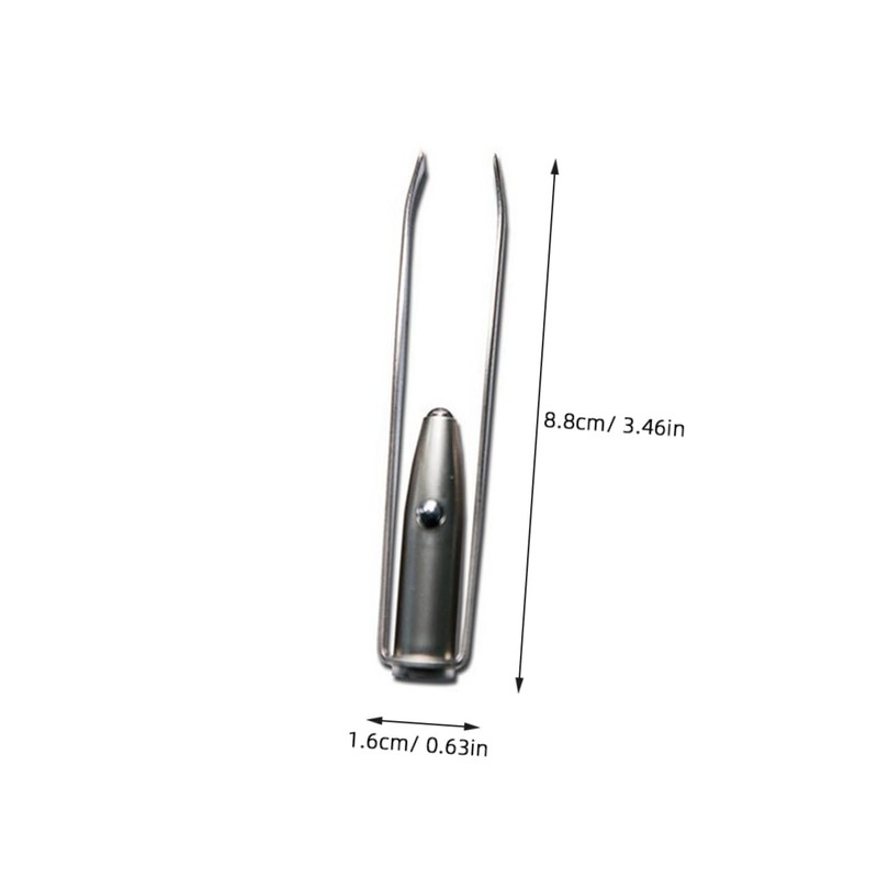 BIUDECO Led Eyebrow Tweezer Lighted for Clear Eyebrow Trimming Portable