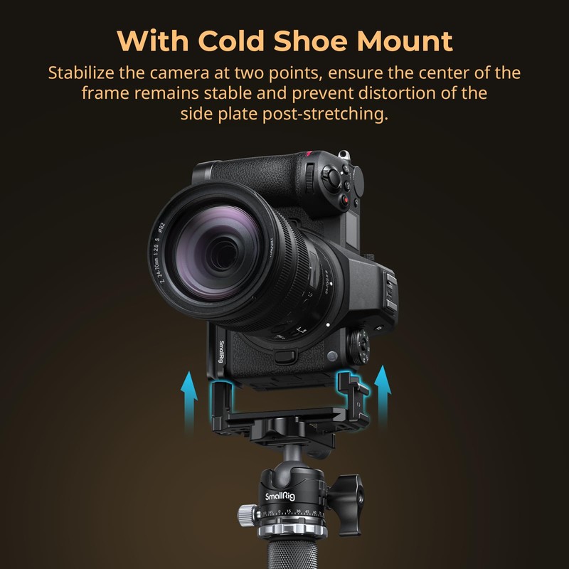 SMALLRIG L-Shape Plate for Nikon Z 6III, L-Bracket L-Bracket for